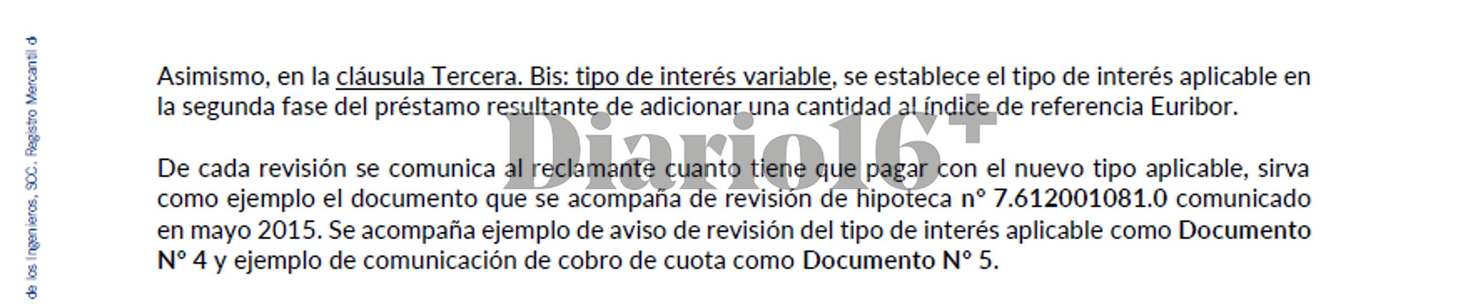 Extracto de la respuesta del SAC de Caja de Ingenieros sobre el momento en que el prestatario sabe cuánto tiene que pagar
