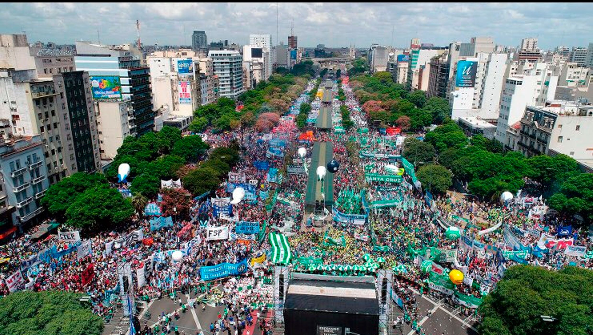 Huelga general en Argentina contra Milei 1