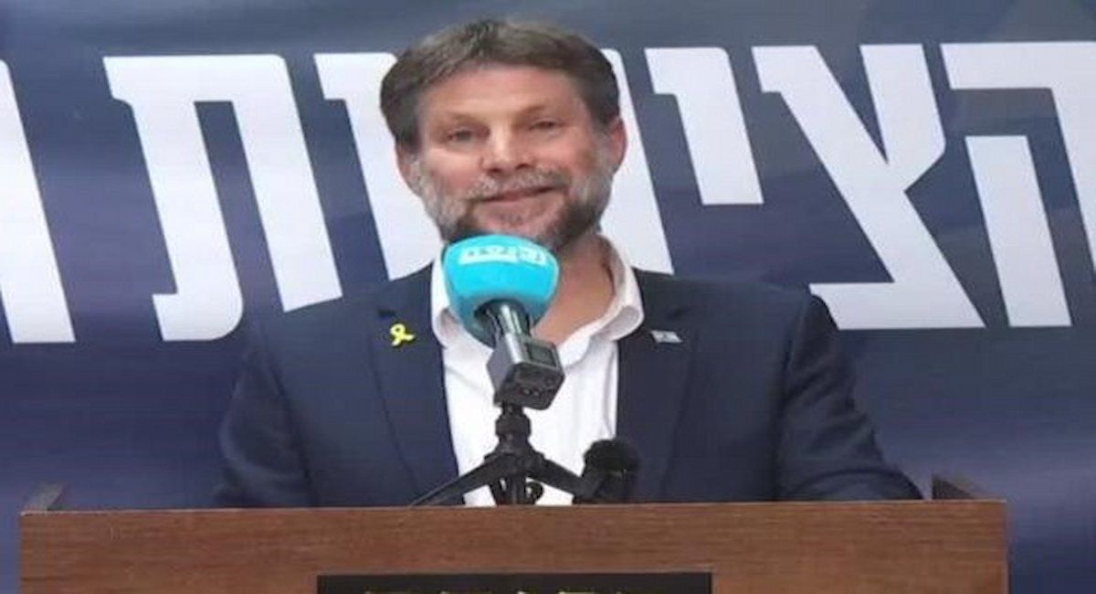 El ministro de Finanzas de Israel, Bezalel Smotrich en una imagen de archivo.