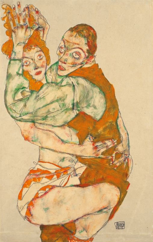 Egon Schiele, Coitus, 1915 © Leopold Museum, Vienna, Photo: Leopold Museum, Vienna
