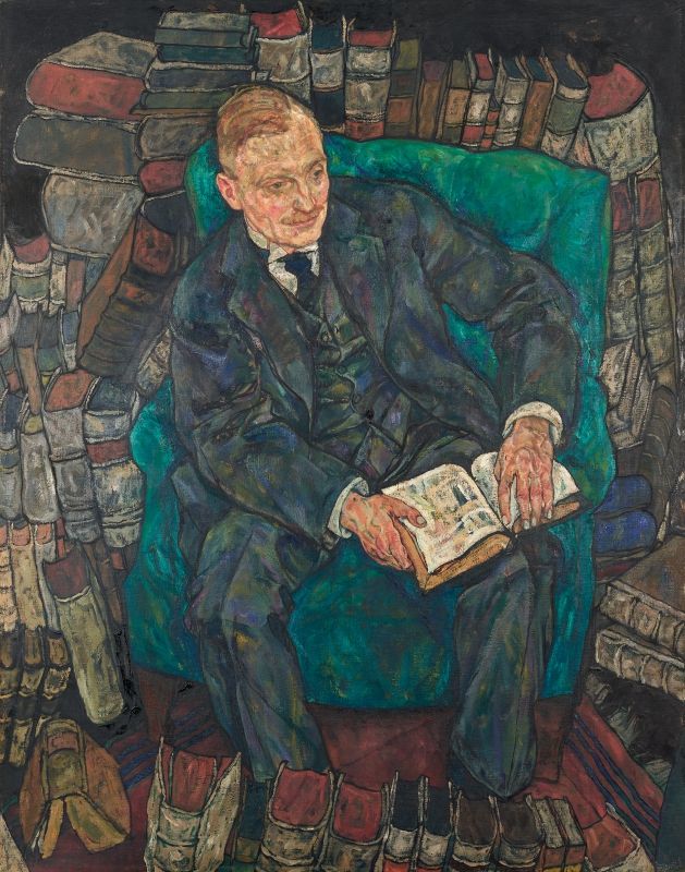 Egon Schiele, Portrait of Dr. Hugo Koller, 1918 © Belvedere, Vienna, Photo: Belvedere, Vienna/Johannes Stoll