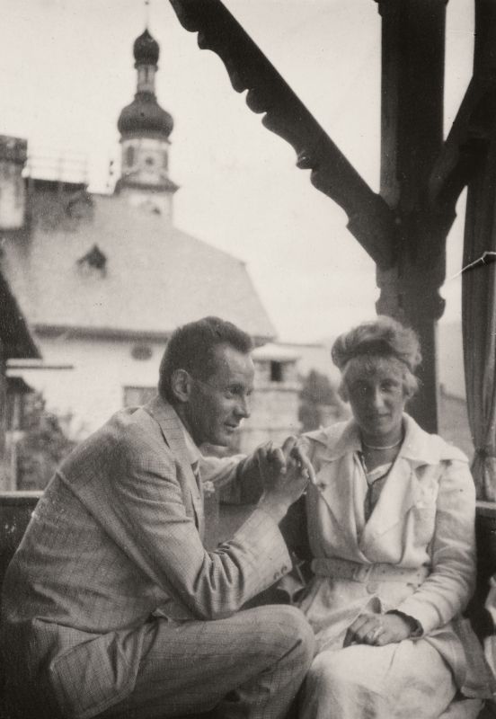 Unknown Photographer, Egon and Edith Schiele in Fulpmes, Tyrol, August 1917 © Leopold Museum, Vienna, Photo: Leopold Museum, Vienna