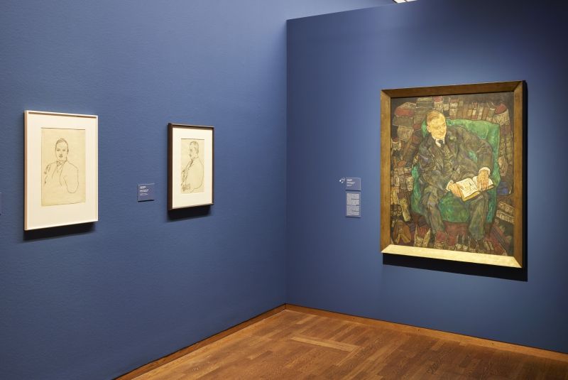 Tiempos de cambio Los últimos años de Egon Schiele, 1914 1918 contiene unas 130 obras del artista austriaco. Leni DeinhardsteinMuseo Leopold