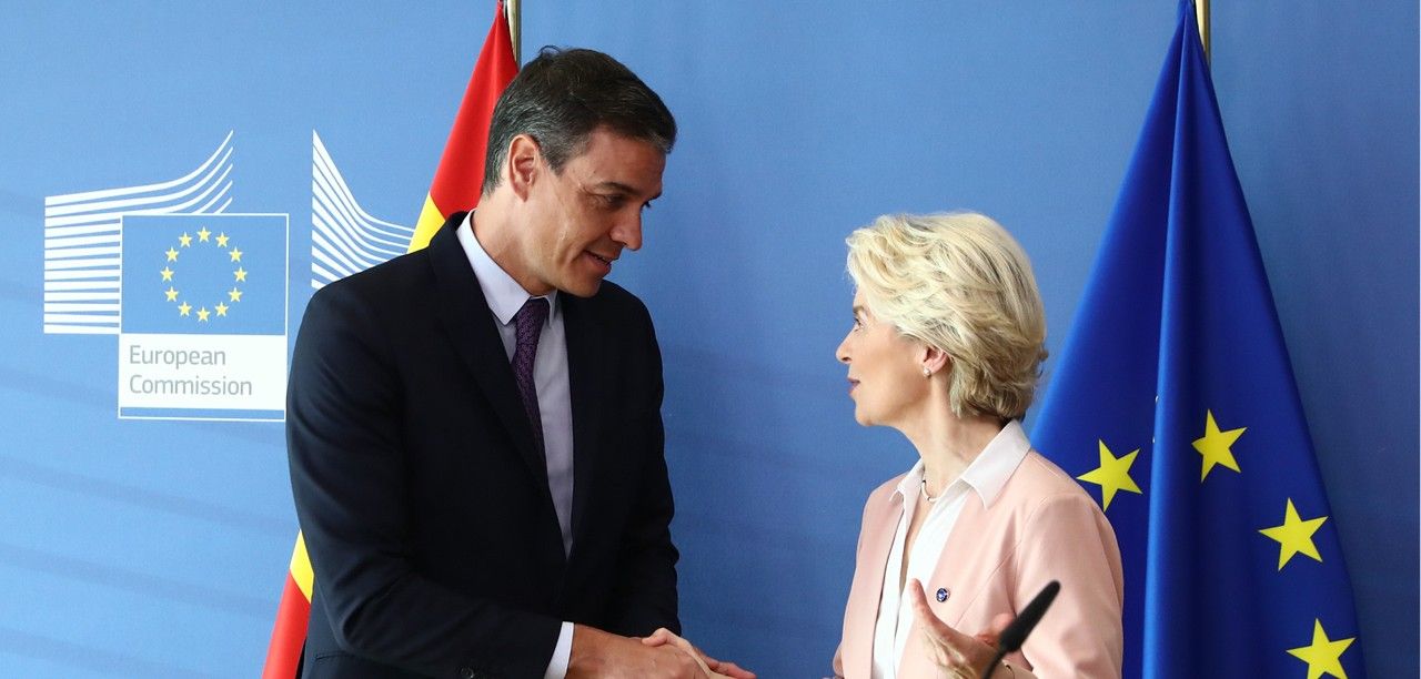 Europa España Sanchez Vonderleyen