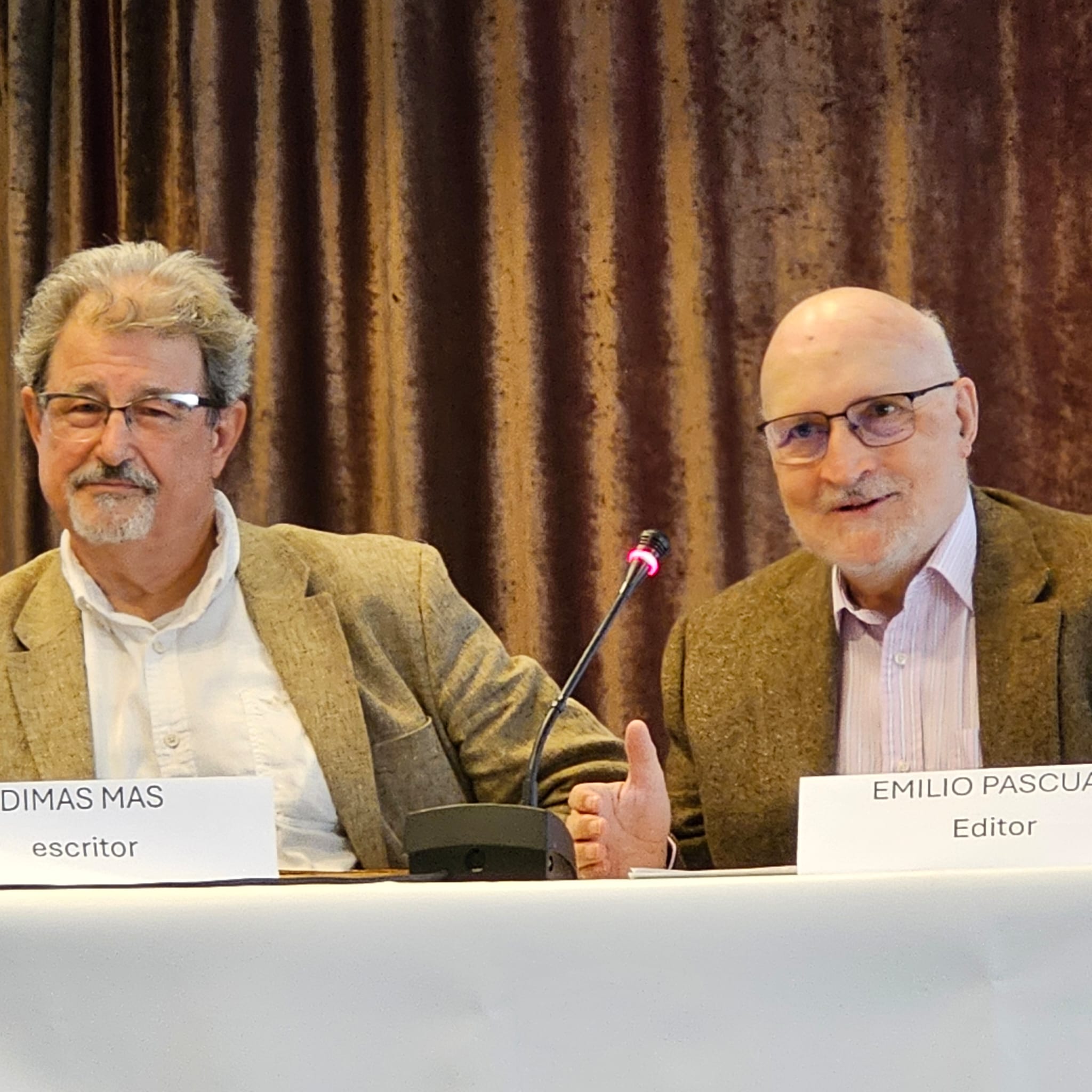Dimas Mas y Emilio Pascual