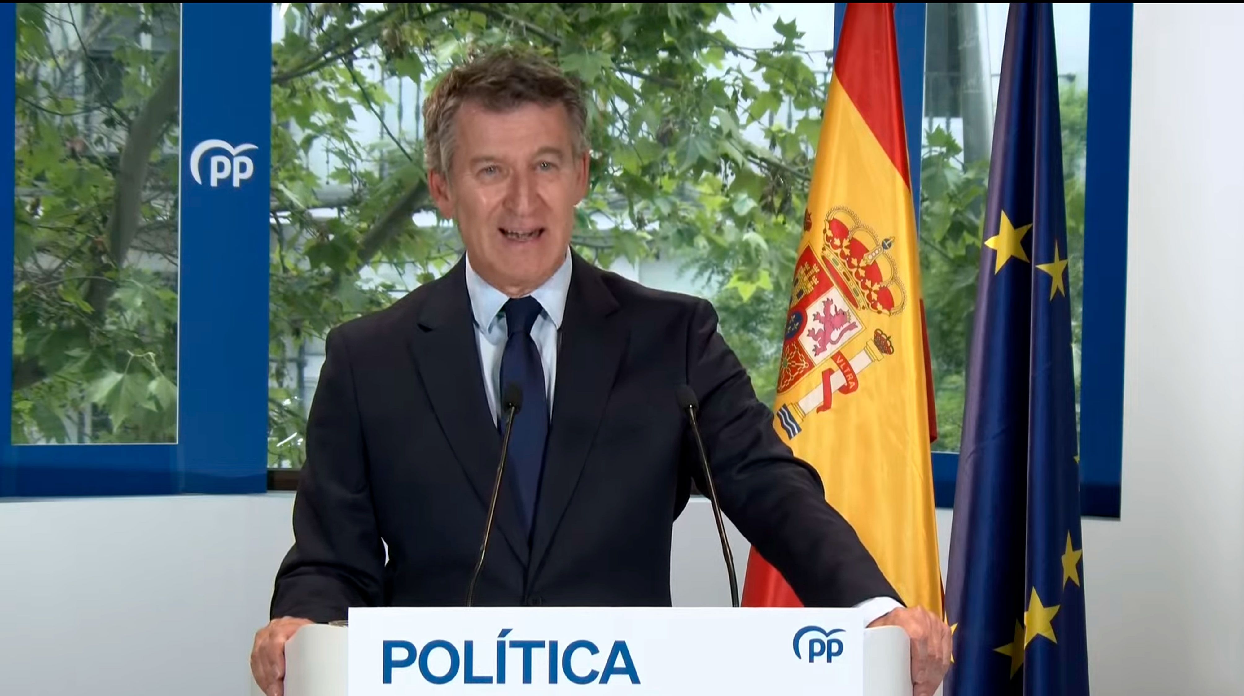 Feijóo, el demócrata a tiempo parcial