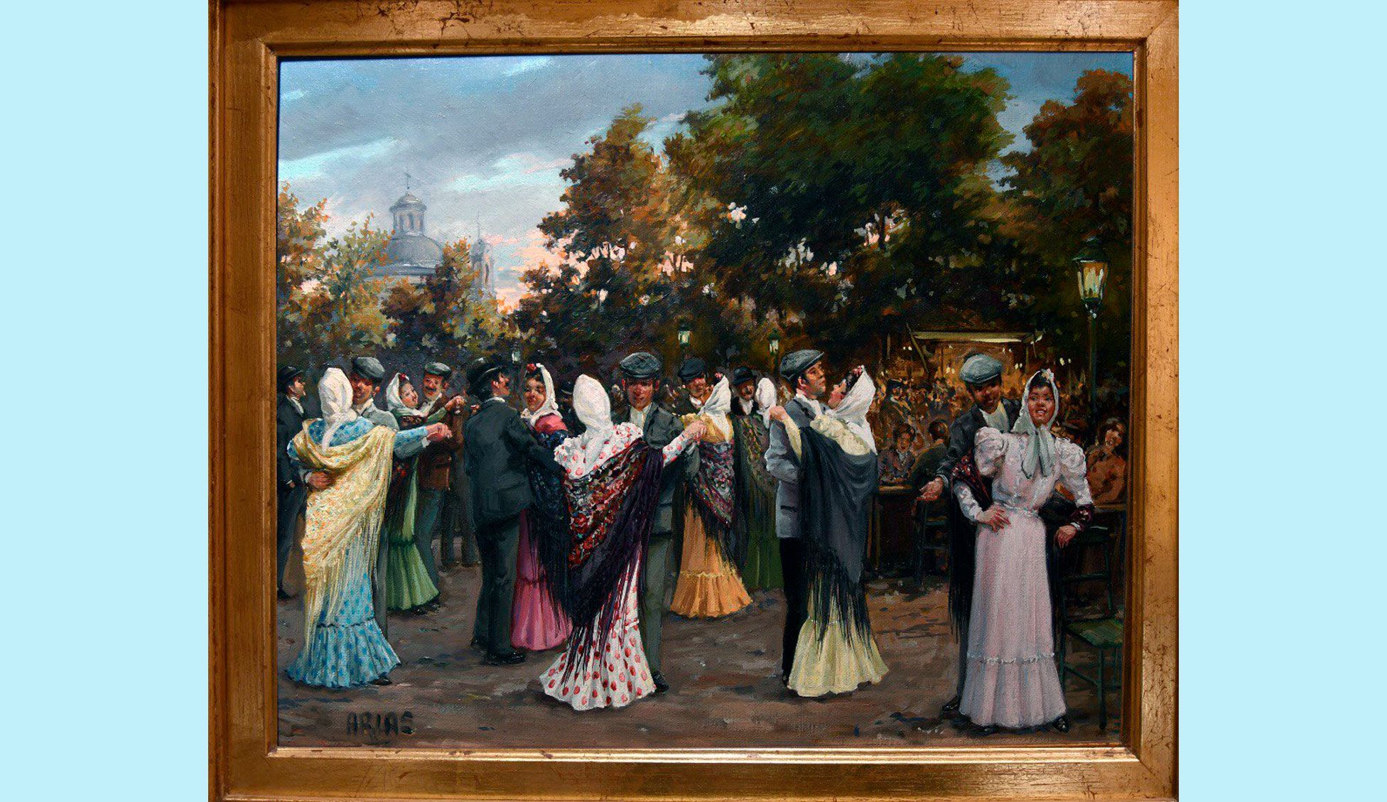 La pradera de San Isidro, Francisco Arias, colección particular