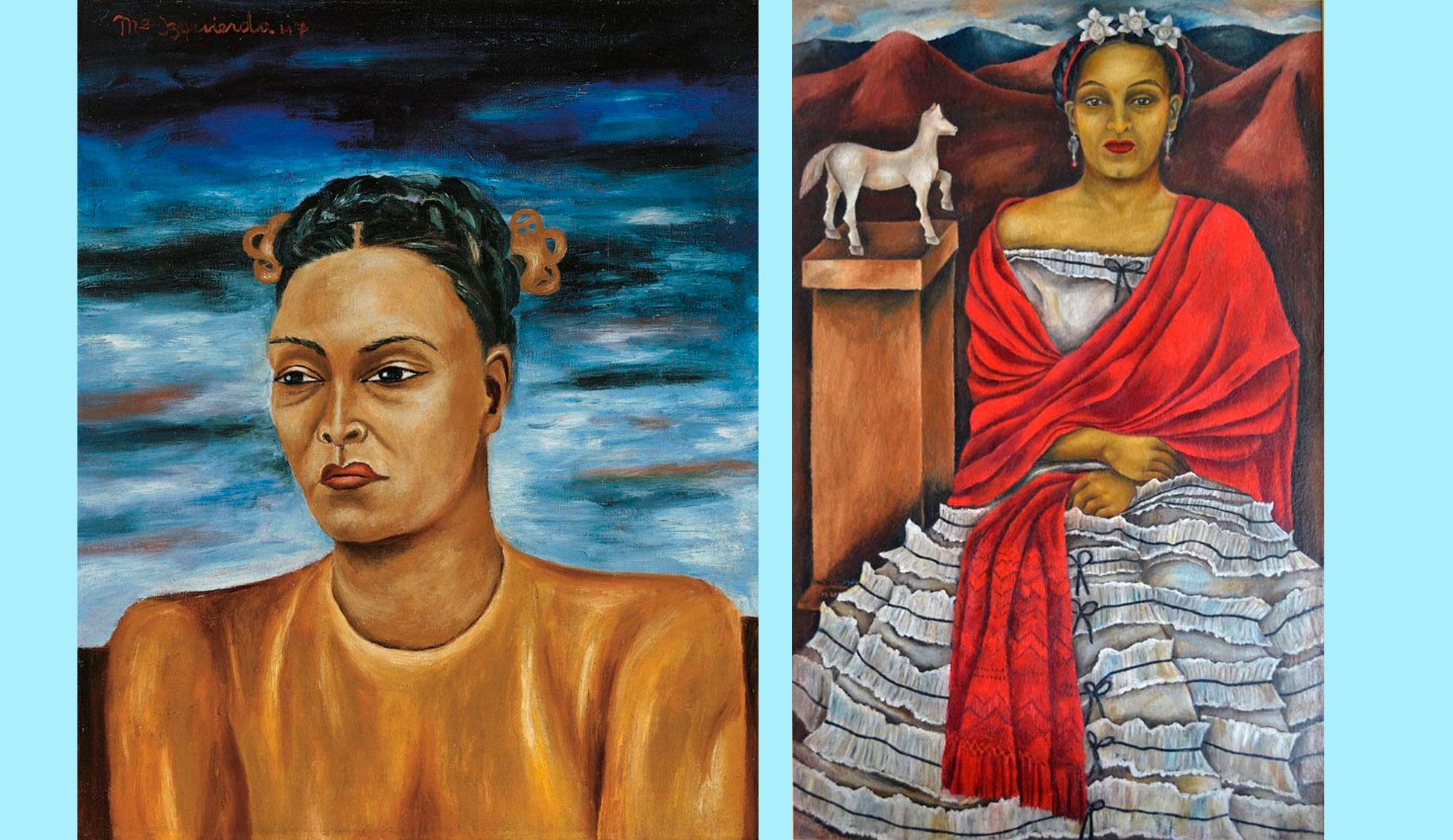 María Izquierdo autorretratos