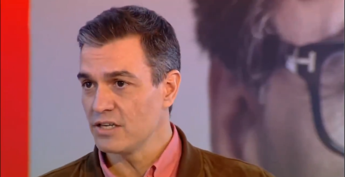 Pedro Sanchez Mitin Girona