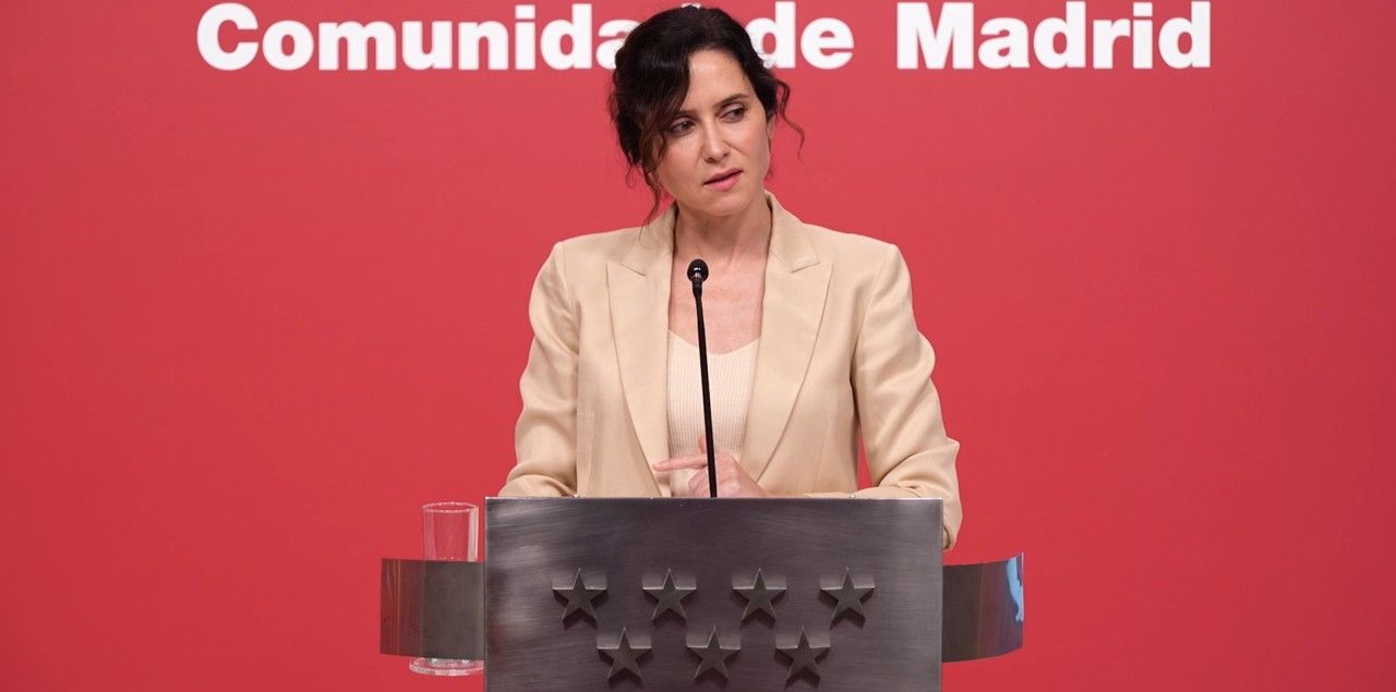 Isabel Díaz Ayuso, presidenta de la Comunidad de Madrid
