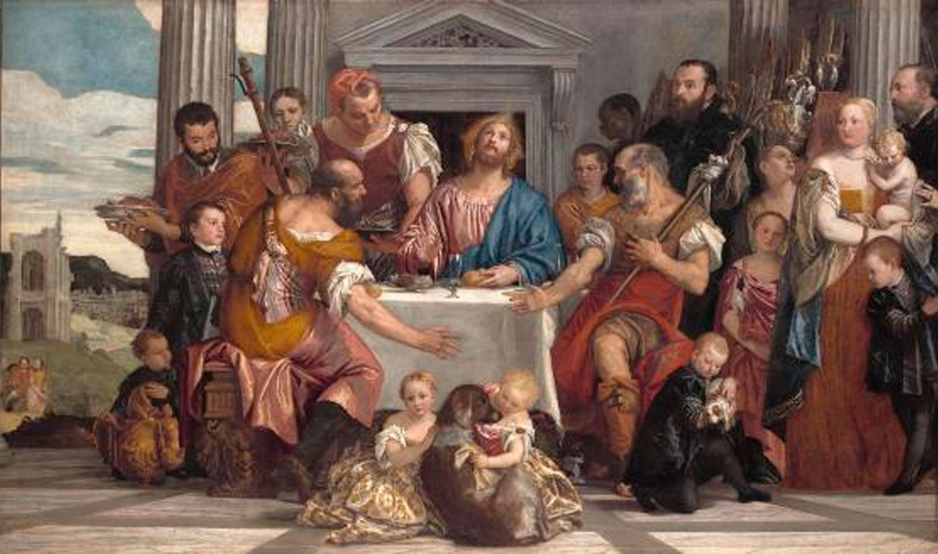 'Los peregrinos de Emaús' (1555), de Paolo Veronese, proveniente del Louvre 