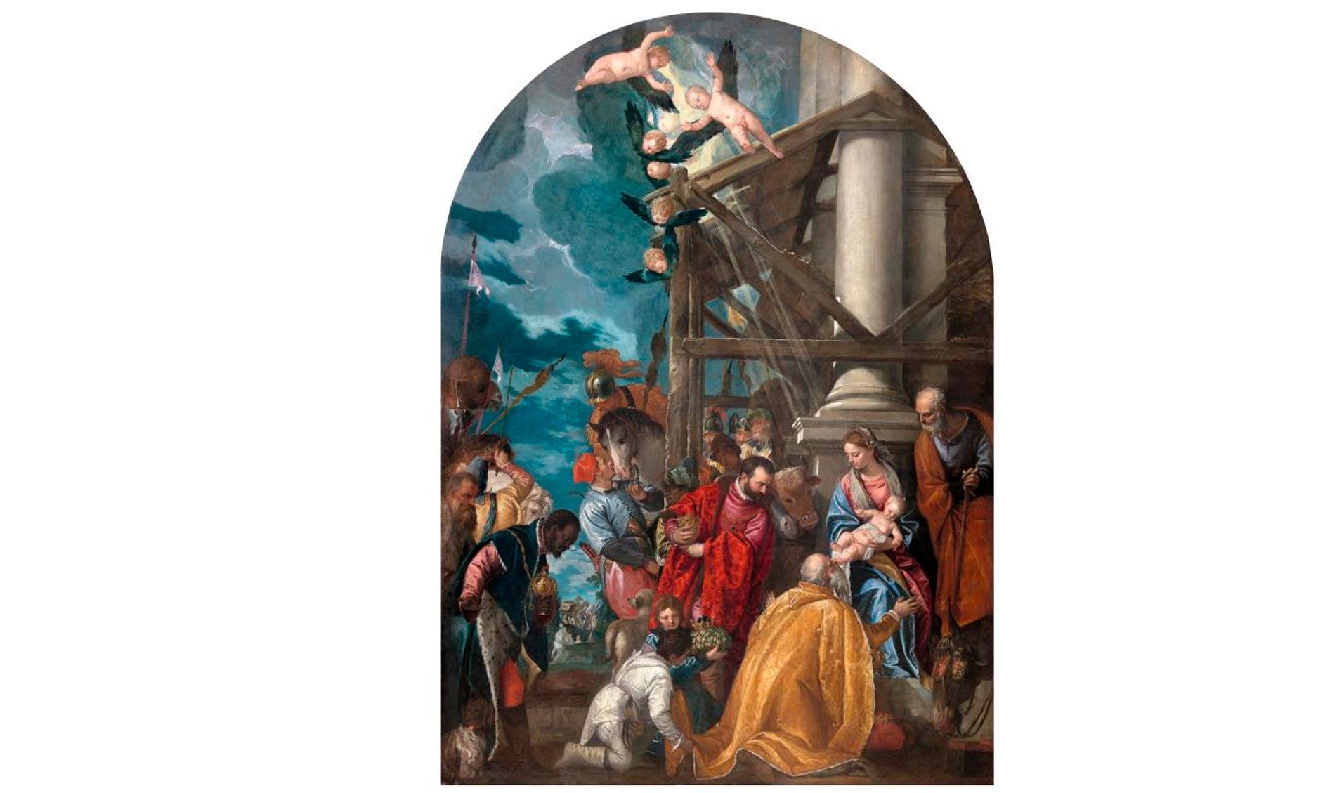 'La Adoración de los Magos'