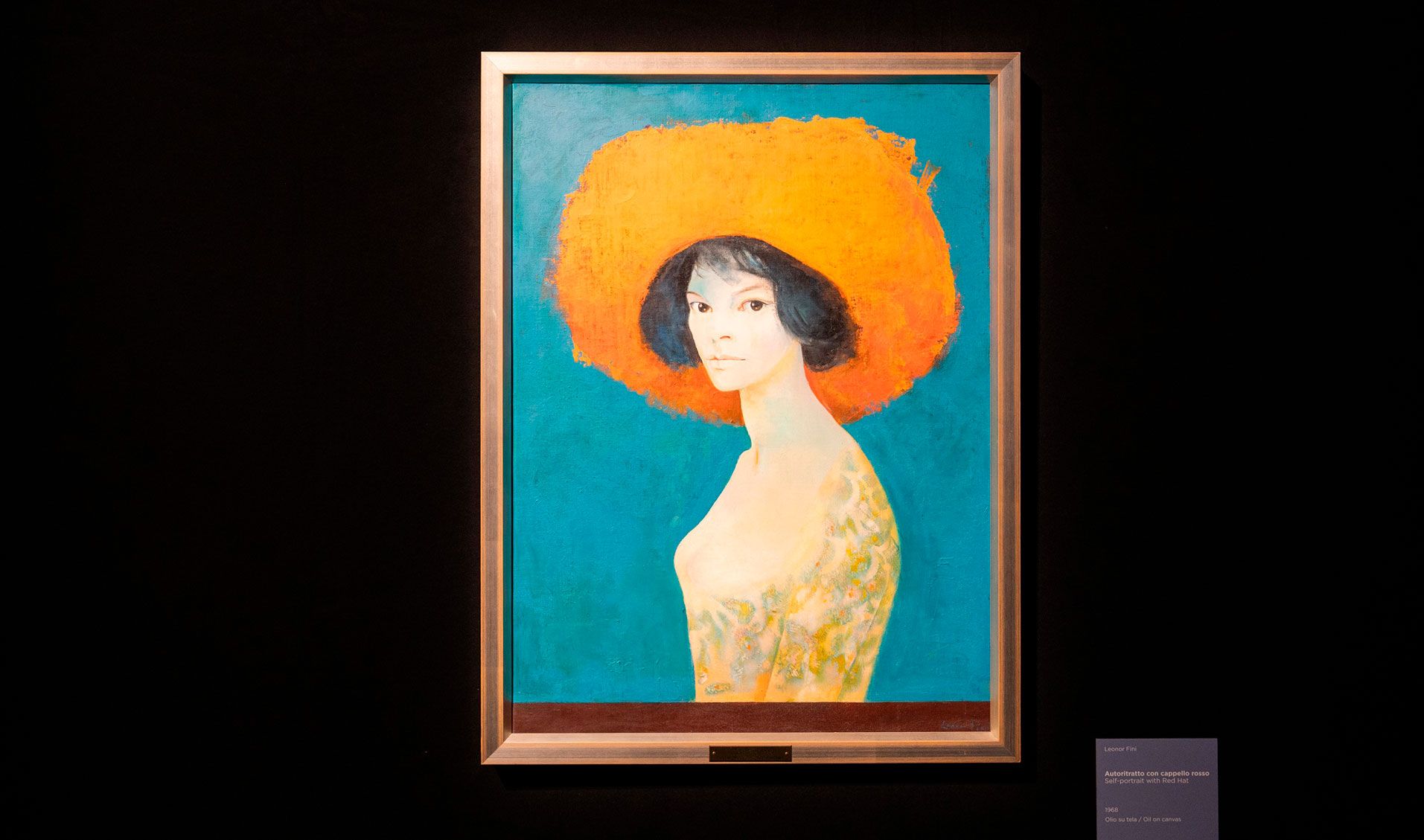 I am LEONOR FINI, exposición Palazzo Reale Milano, Italia
