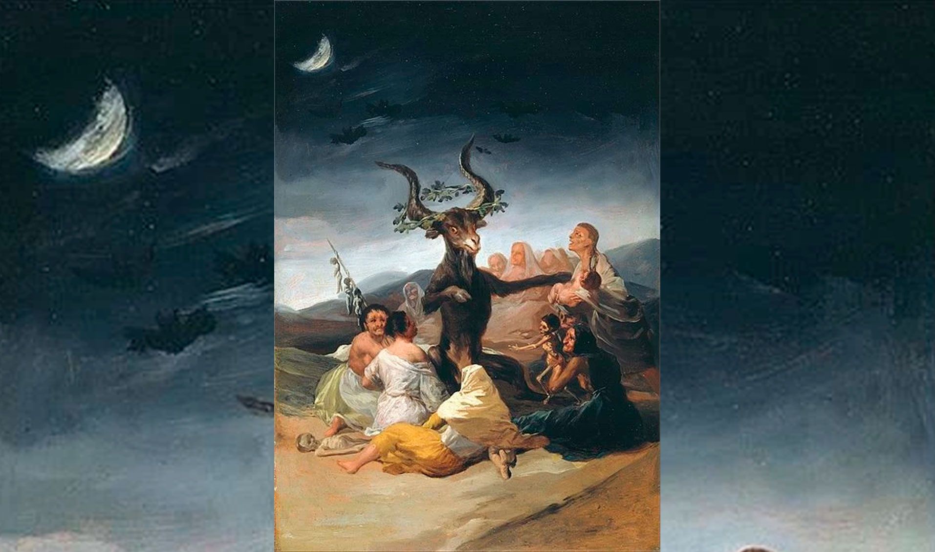 Francisco Goya, El Aquelarre (el sábado de las brujas), óleo sobre lienzo, 1797 1798