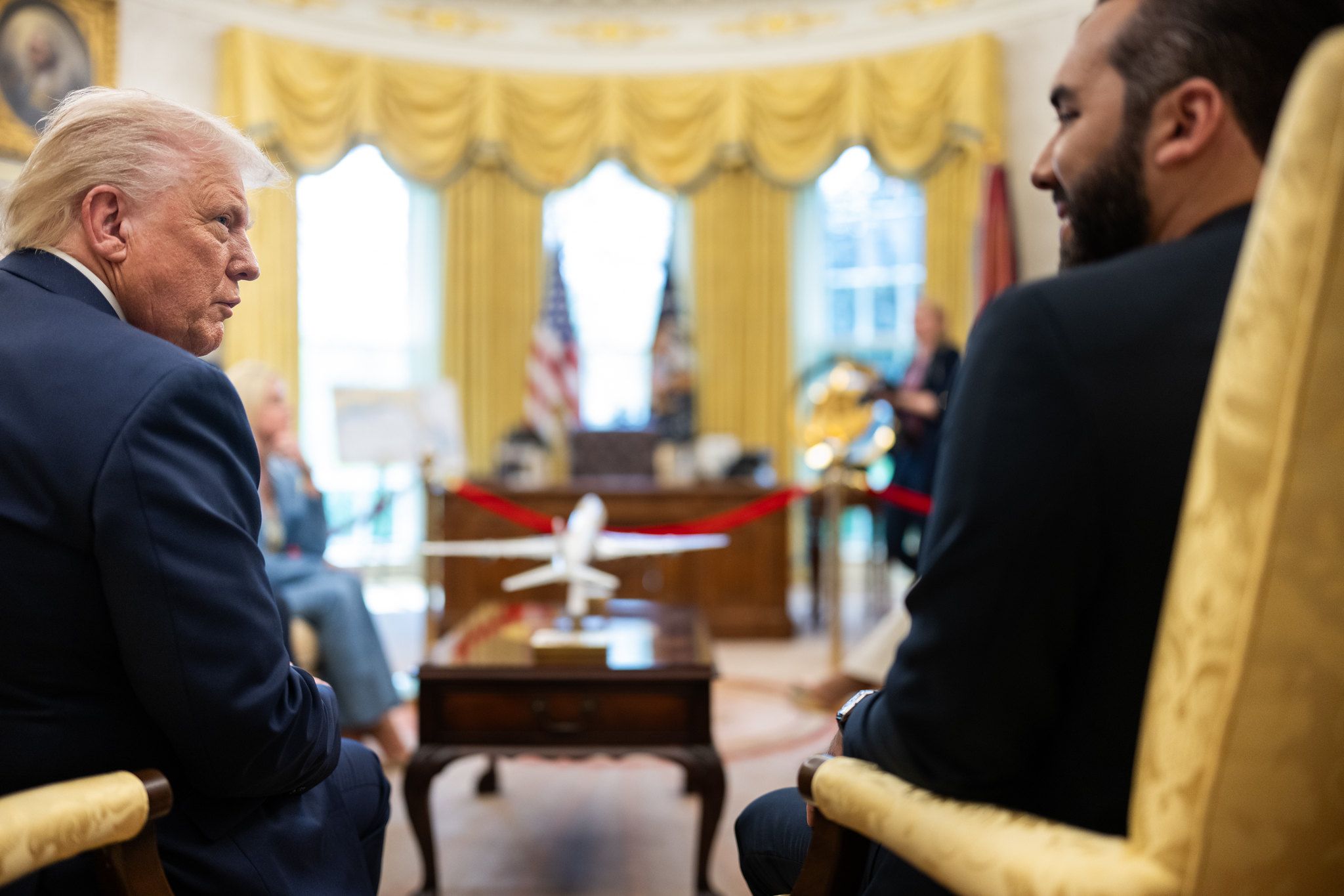 Deportados Trump Bukele ultraderecha