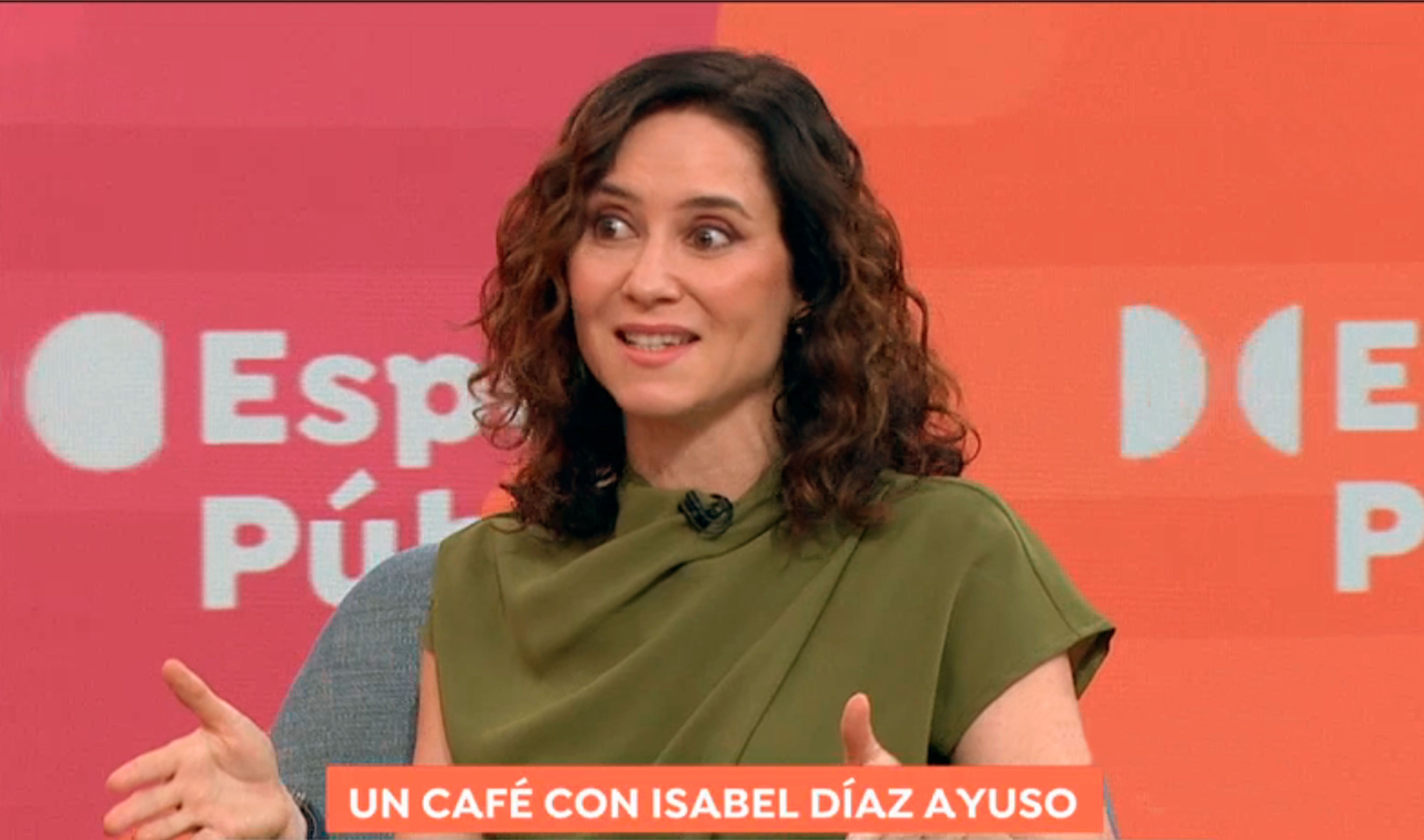 Isabel Díaz Ayuso en Espejo Público de Antena 3