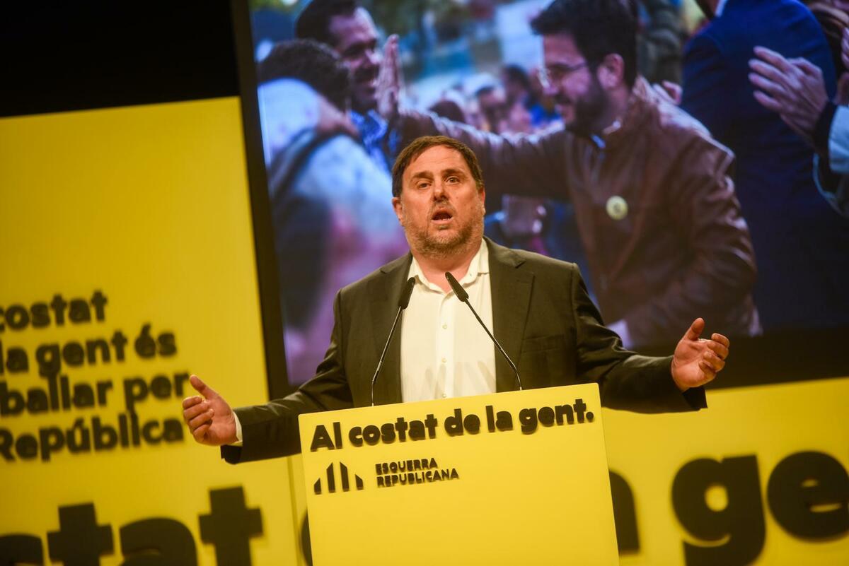 Oriol Junqueras, presidente de ERC.