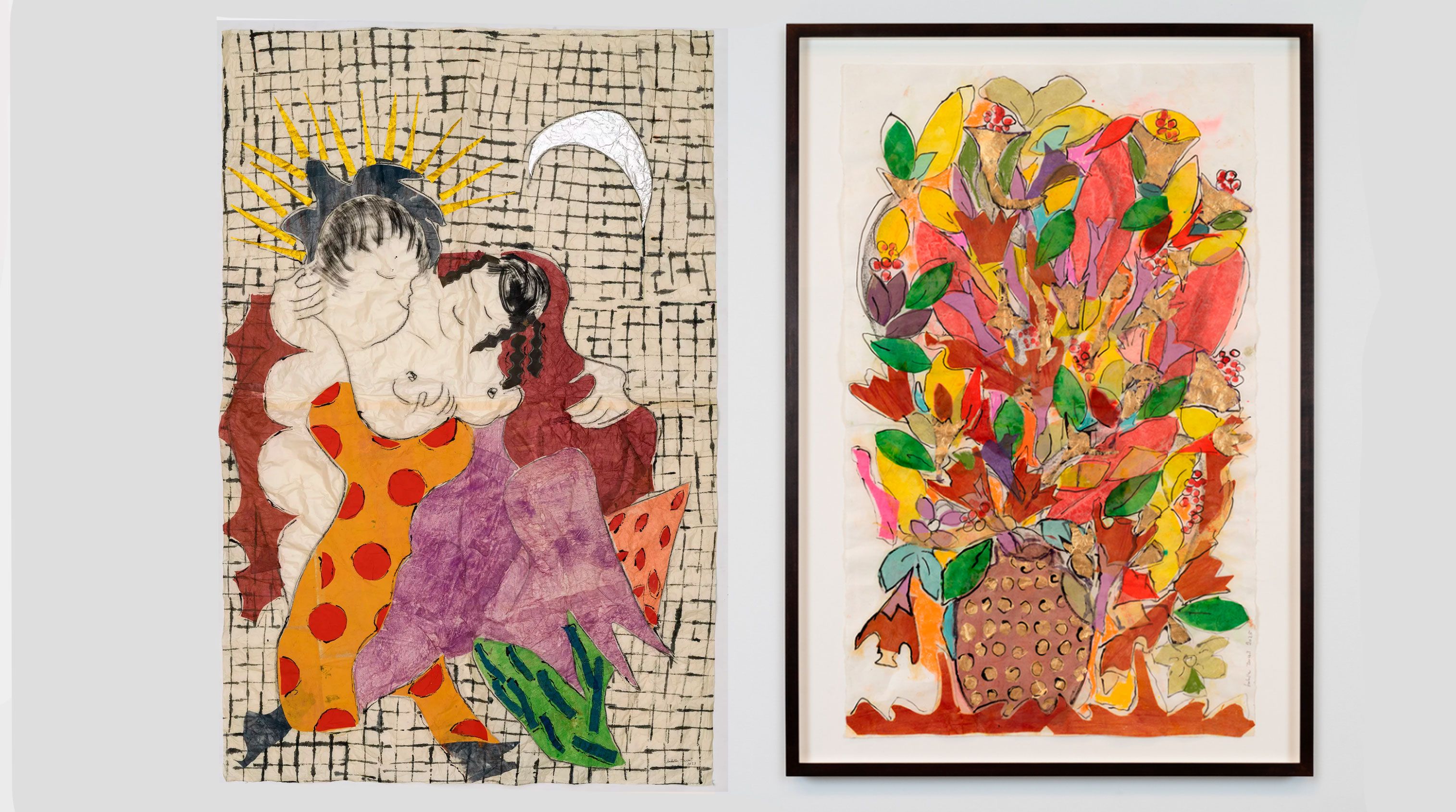 Isabella Ducrot, Izda Tendernesses on grill IX, 2023 Profusion XXII, 2025   Petzel Gallery