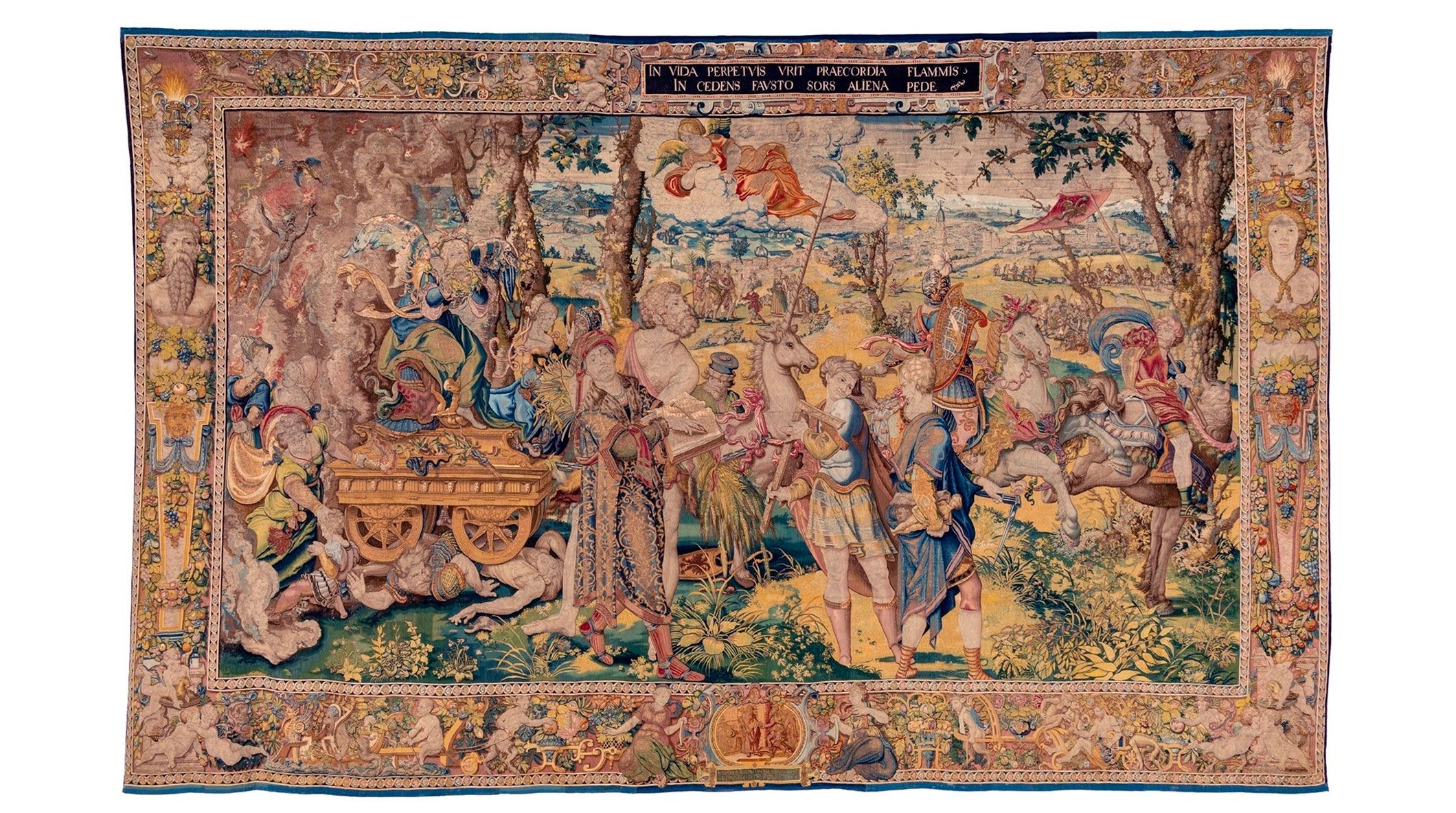 La Envidia, Pieter Coecke van Aelst, Bruselas, Brabante, h. 1545, N.º inv. 10004088, Patrimonio Nacional, Foto Mario Sedeño