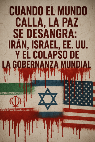 Cuando el mundo calla, la paz se desangra Irán, Israel, EE. UU. y el colapso de la gobernanza mundial