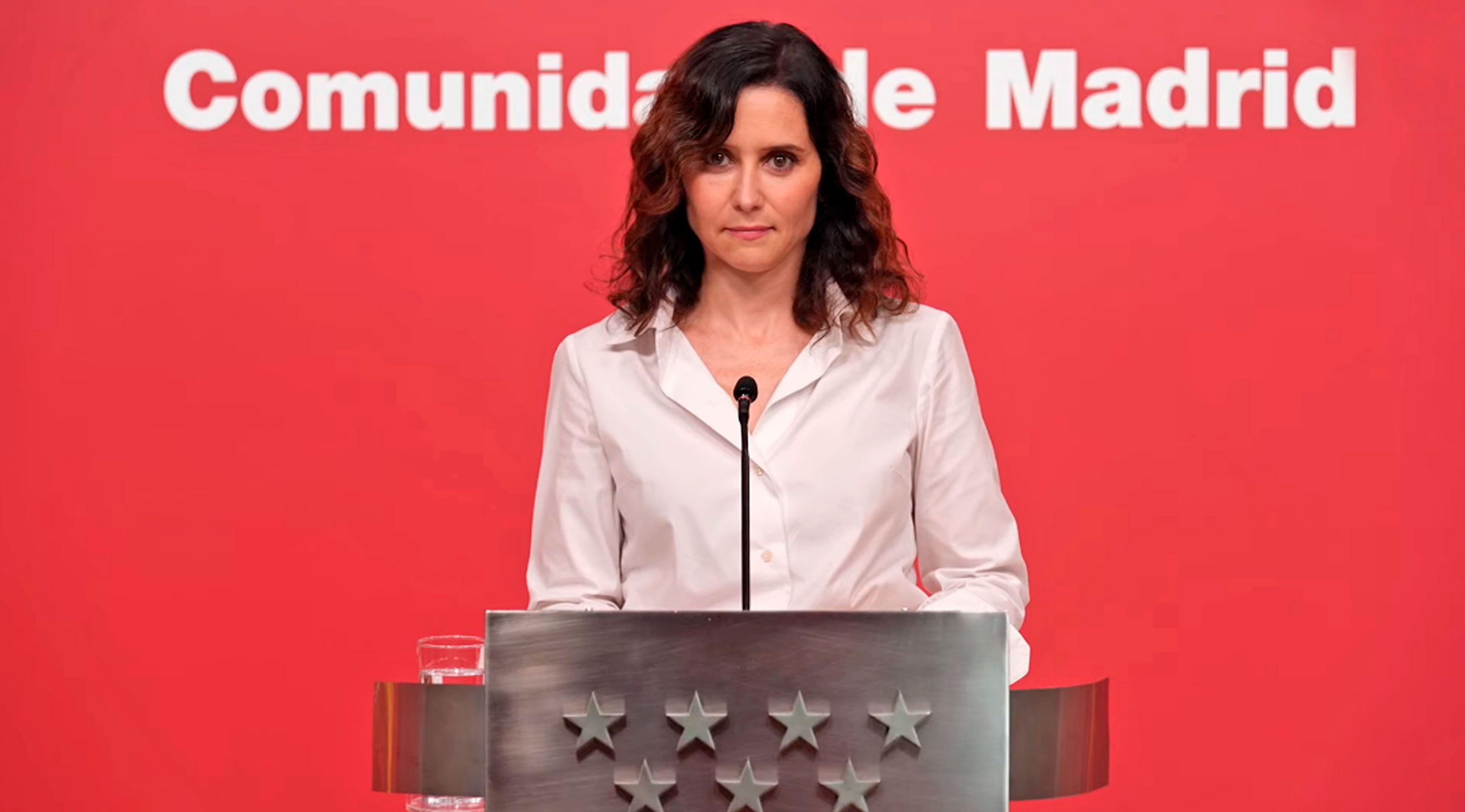 Ayuso lanza un discurso apocalíptico 