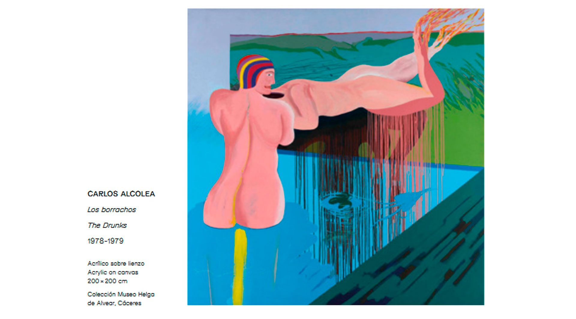 'Los borrachos' (1978 1979), de Carlos Alcolea. Colección Museo Helga de Alvear, Cáceres 'Los borrachos' (1978 1979), de Carlos Alcolea. Colección Museo Helga de Alvear, Cáceres