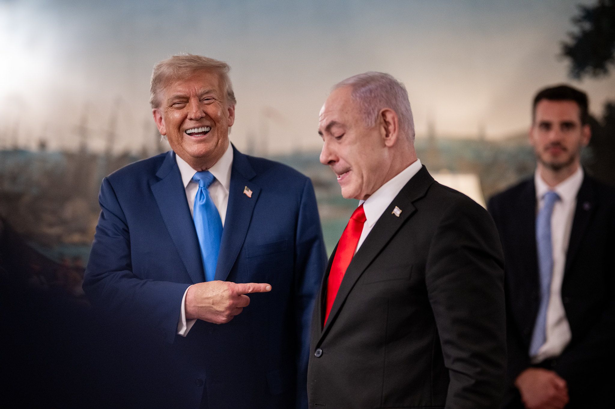 Trump Netanyahu genocidio