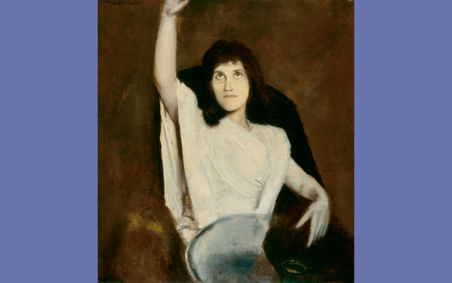ALBERT VON KELLER, Spiritistischer Apport eines Bracelets, 1887 © Kunsthaus Zürich, Geschenk aus dem Nachlass Dr. Oskar A. Müller, 2007 | Foto: Kunsthaus Zürich ALBERT VON KELLER, Spiritistischer Apport eines Bracelets, 1887 © Kunsthaus Zürich, Geschenk aus dem Nachlass Dr. Oskar A. Müller, 2007 | Foto: Kunsthaus Zürich