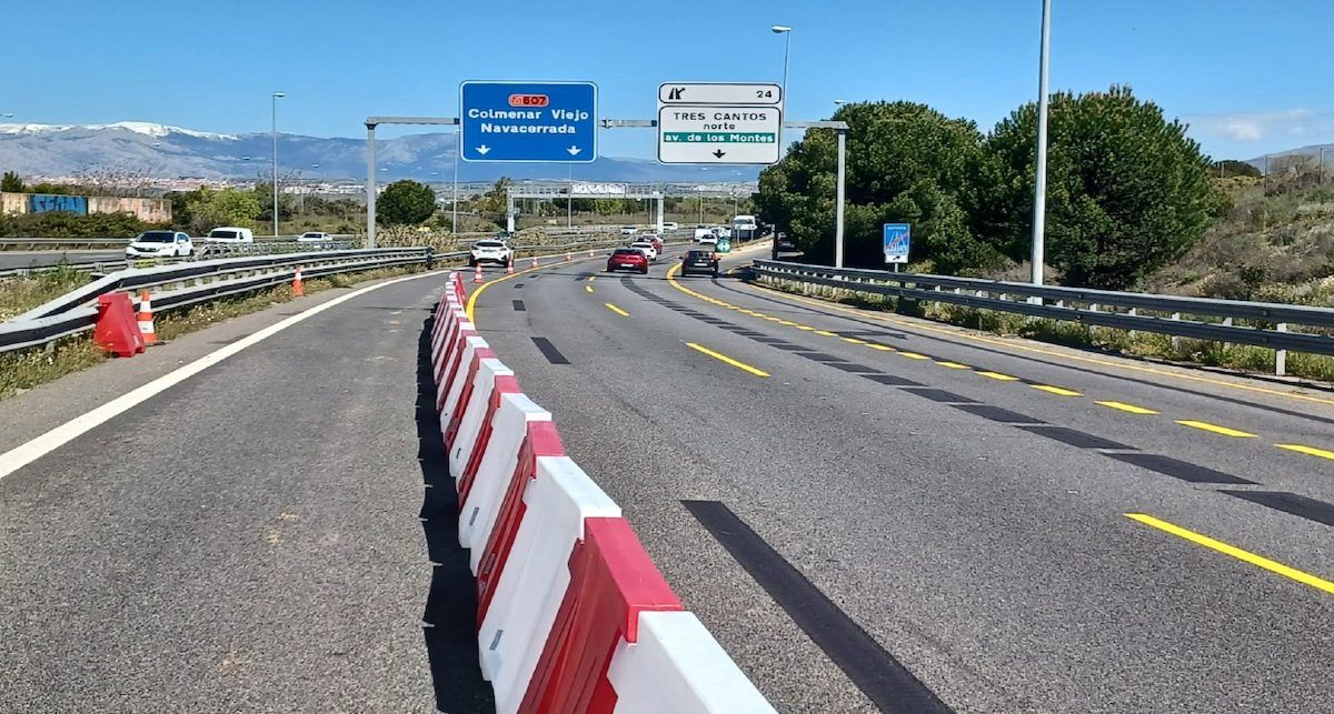 Una de las cuestiones que critican los ecologistas se relaciona con la falta de políticas de movilidad sostenible en el Plan. | Foto: Comunidad de Madrid