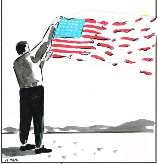 Lúcidos sobre el atacante, unidos en nuestro avance. El Roto sobre el ocaso imperial (1)