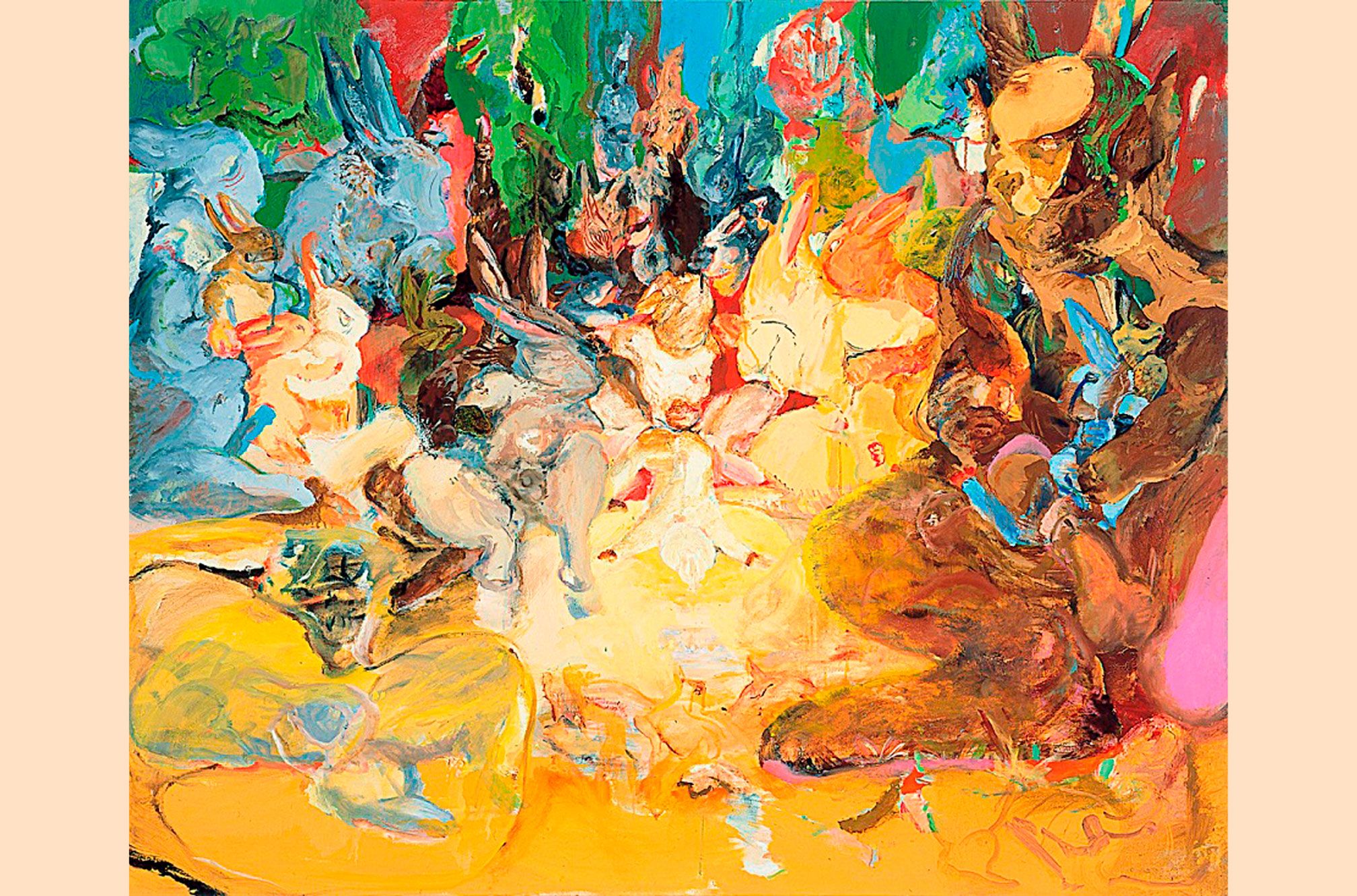 Sin título (1996). Cecily Brown Sin título (1996). Cecily Brown