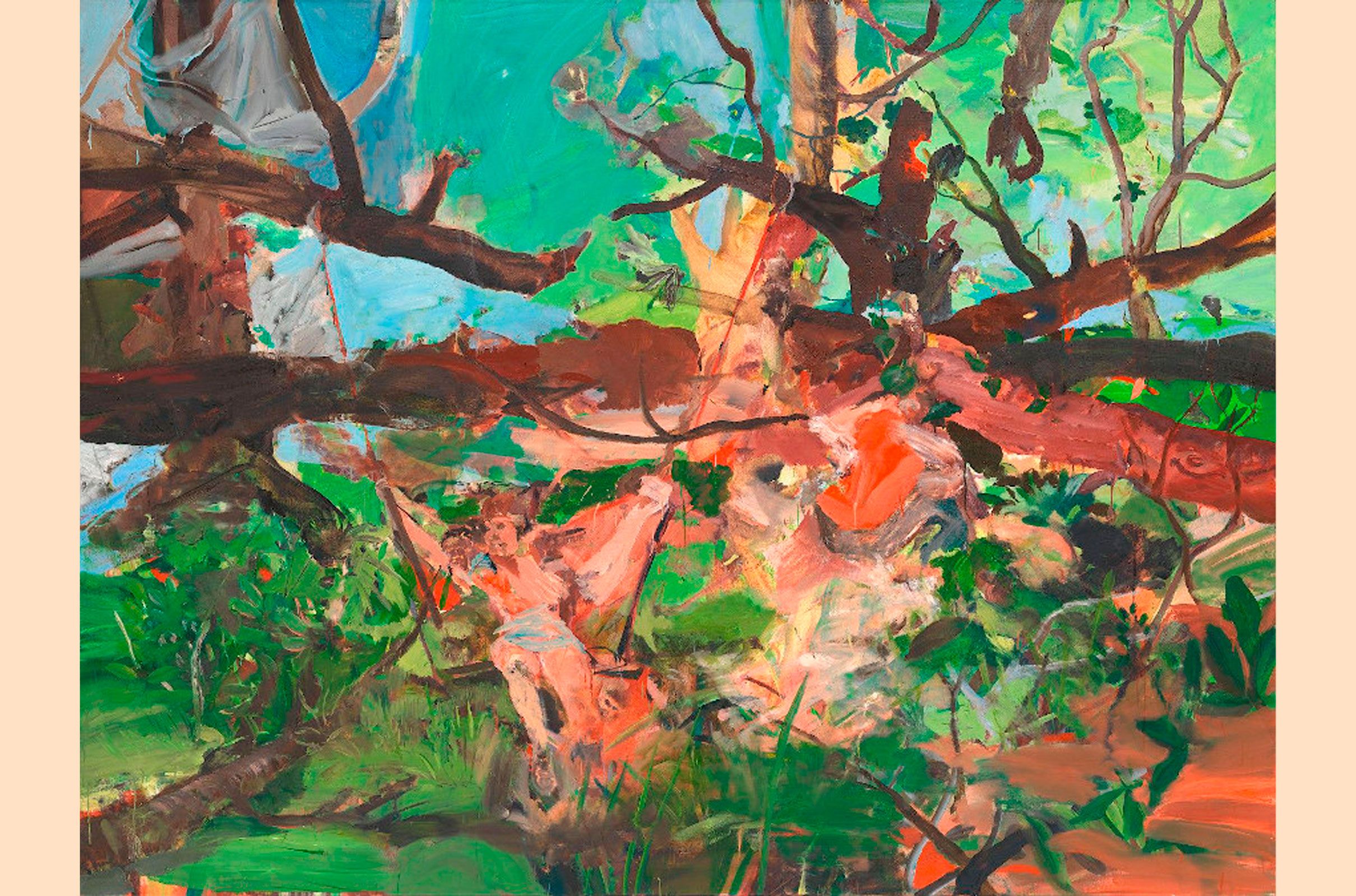 Girl on a swing (2005). Cecily Brown Girl on a swing (2005). Cecily Brown