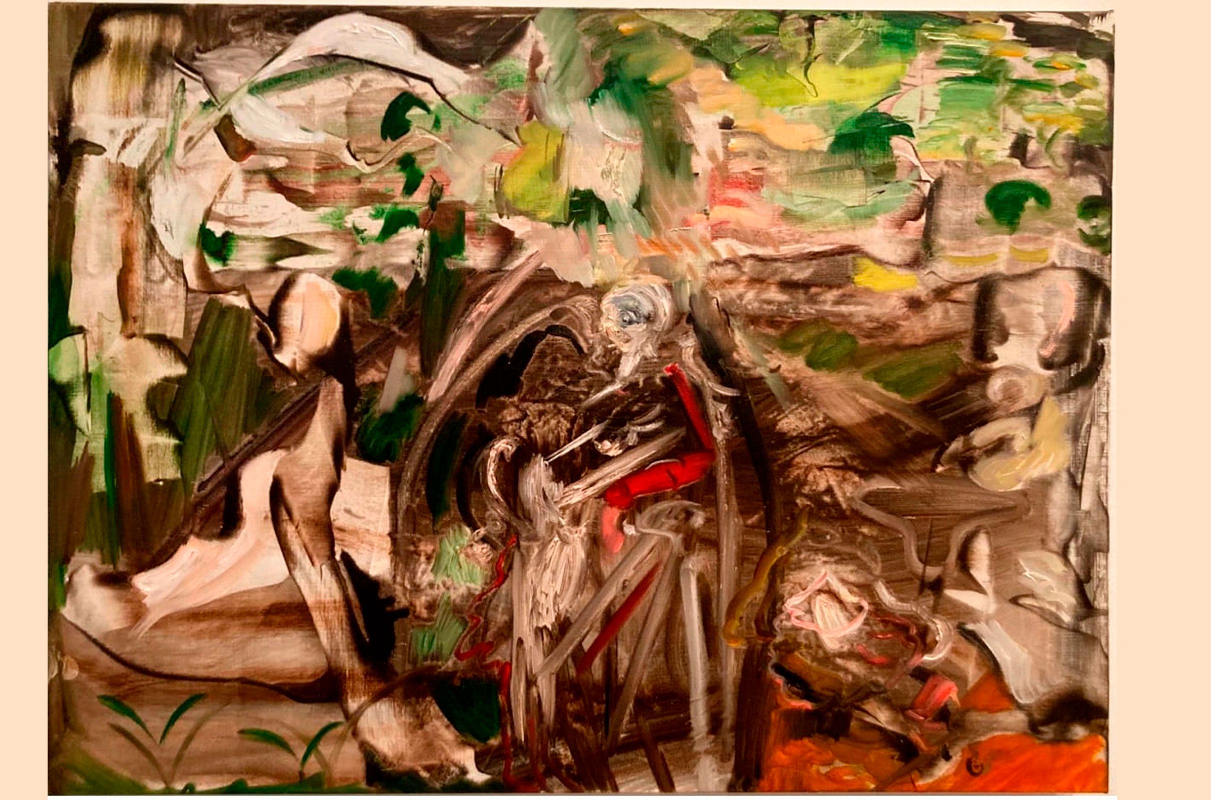 ‘Maid in a Landscape’, Cecily Brown ‘Maid in a Landscape’, Cecily Brown