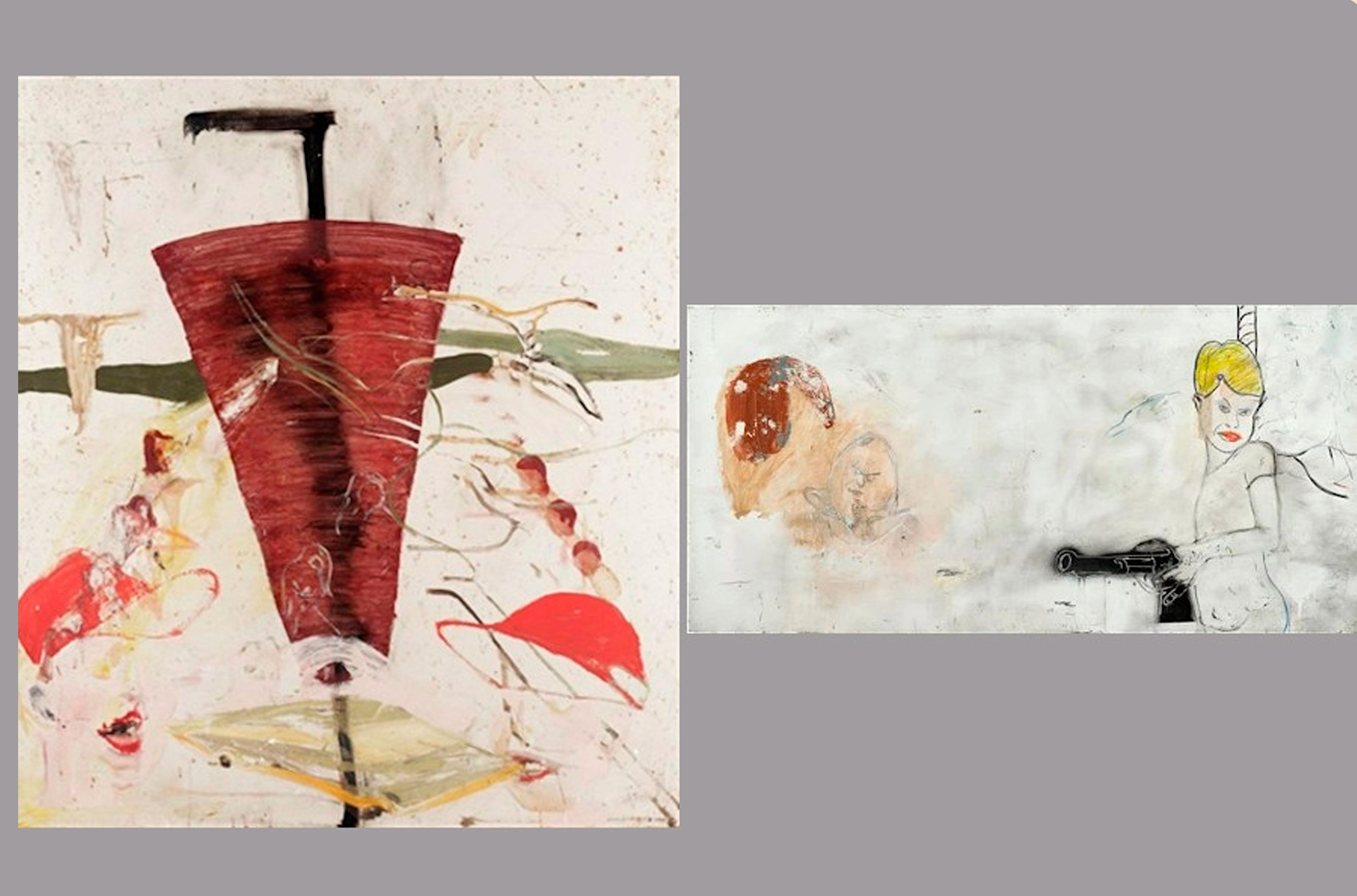 Sin título (Kebab) y Humpty Dumpty ( 1993) Cecily Brown Sin título (Kebab) y Humpty Dumpty ( 1993) Cecily Brown