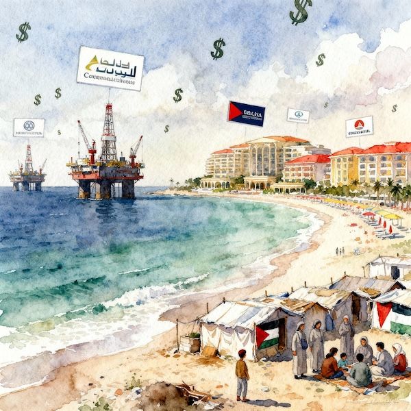 Gaza: El Gran Negocio Detrás de la Solidaridad Internacional. Fuente: IA