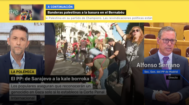 El programa matinal de TVE ‘Mañaneros 360’, presentado por Javier Ruiz.