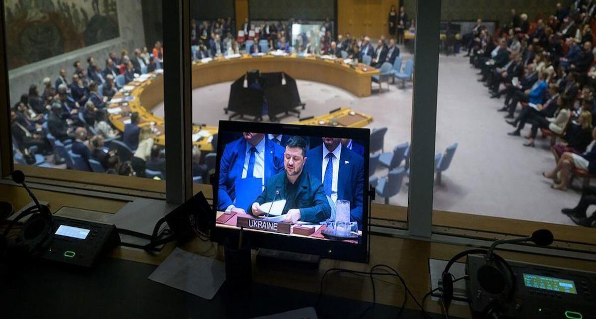 El Consejo de Seguridad se reúne para tratar el mantenimiento de la paz y la seguridad en Ucrania. | Foto: ONU/Manuel Elias