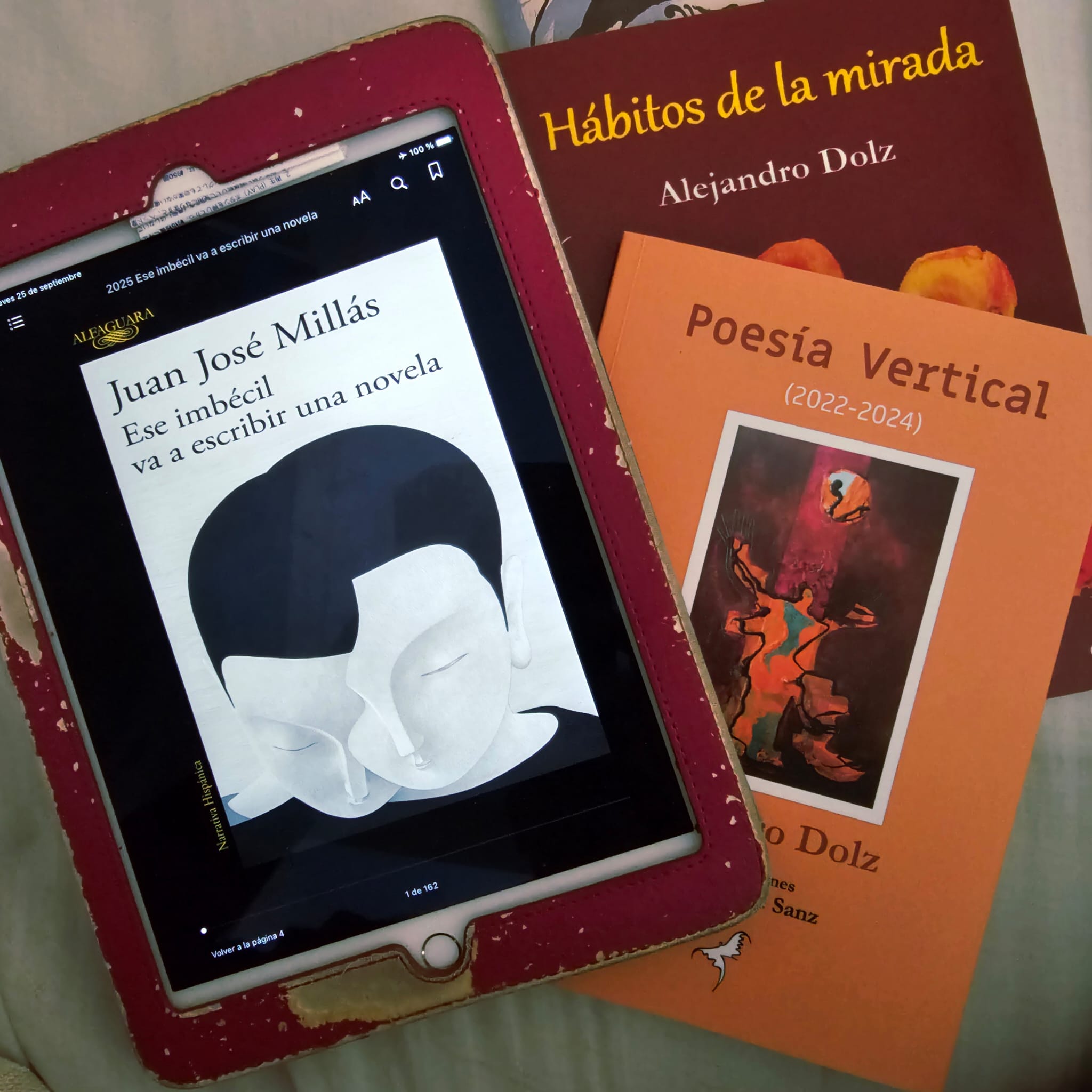 Alejandro Dolz, apenas. Juan José Millás, demasiado