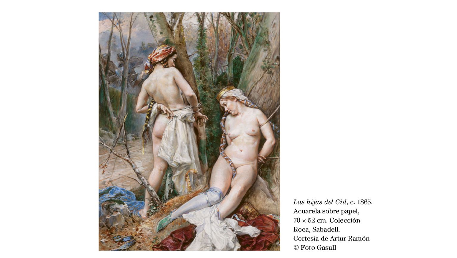 Las hijas del Cid, Raimundo de Madrazo