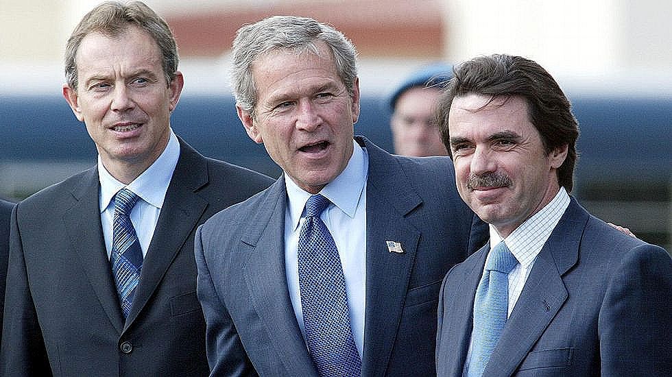 Blair, Bush y Aznar acordaron en Azores atacar Irak sin contar con la ONU