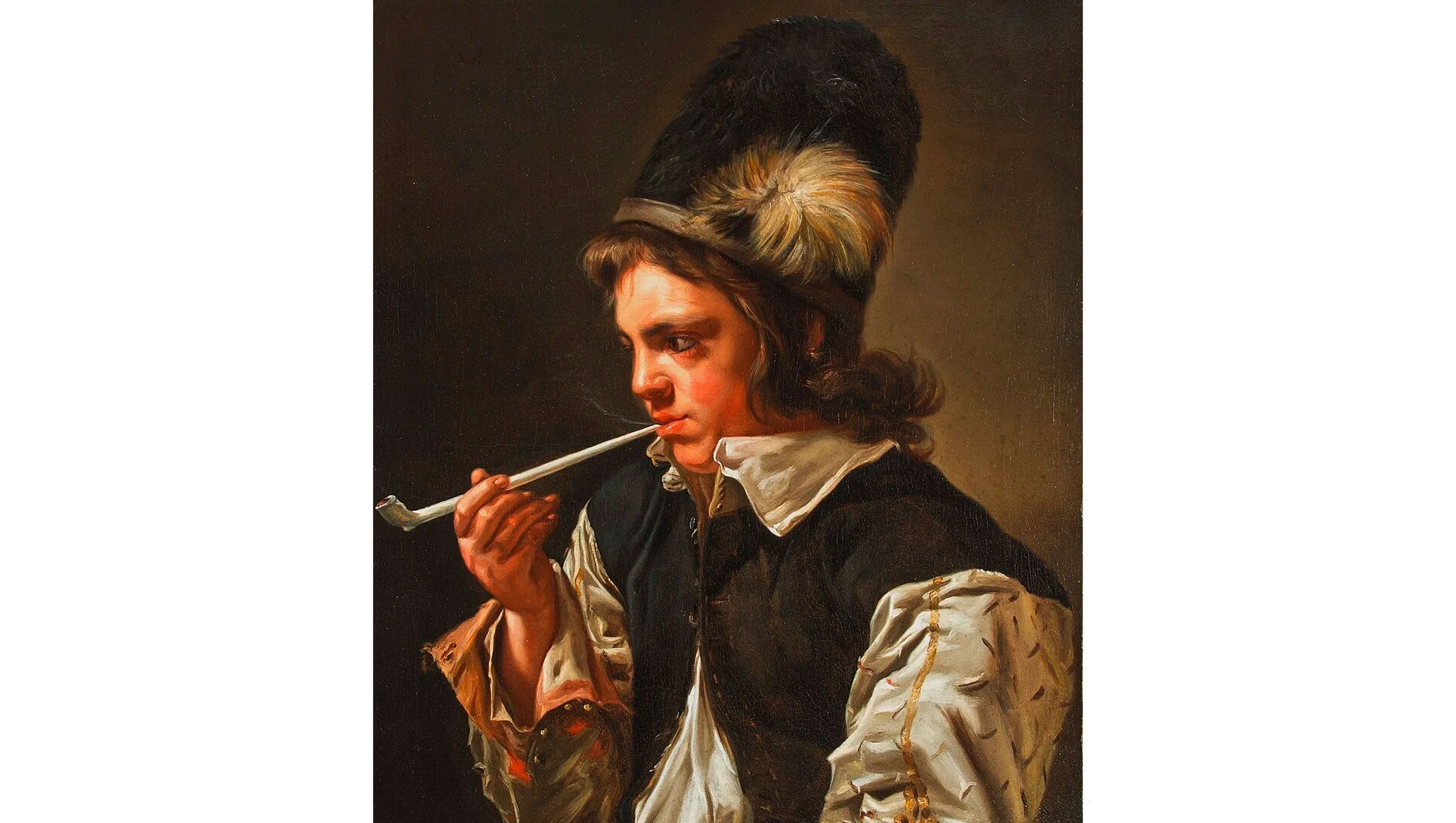 Niño fumando en pipa – Michaelina Wautier, ca. 1659
