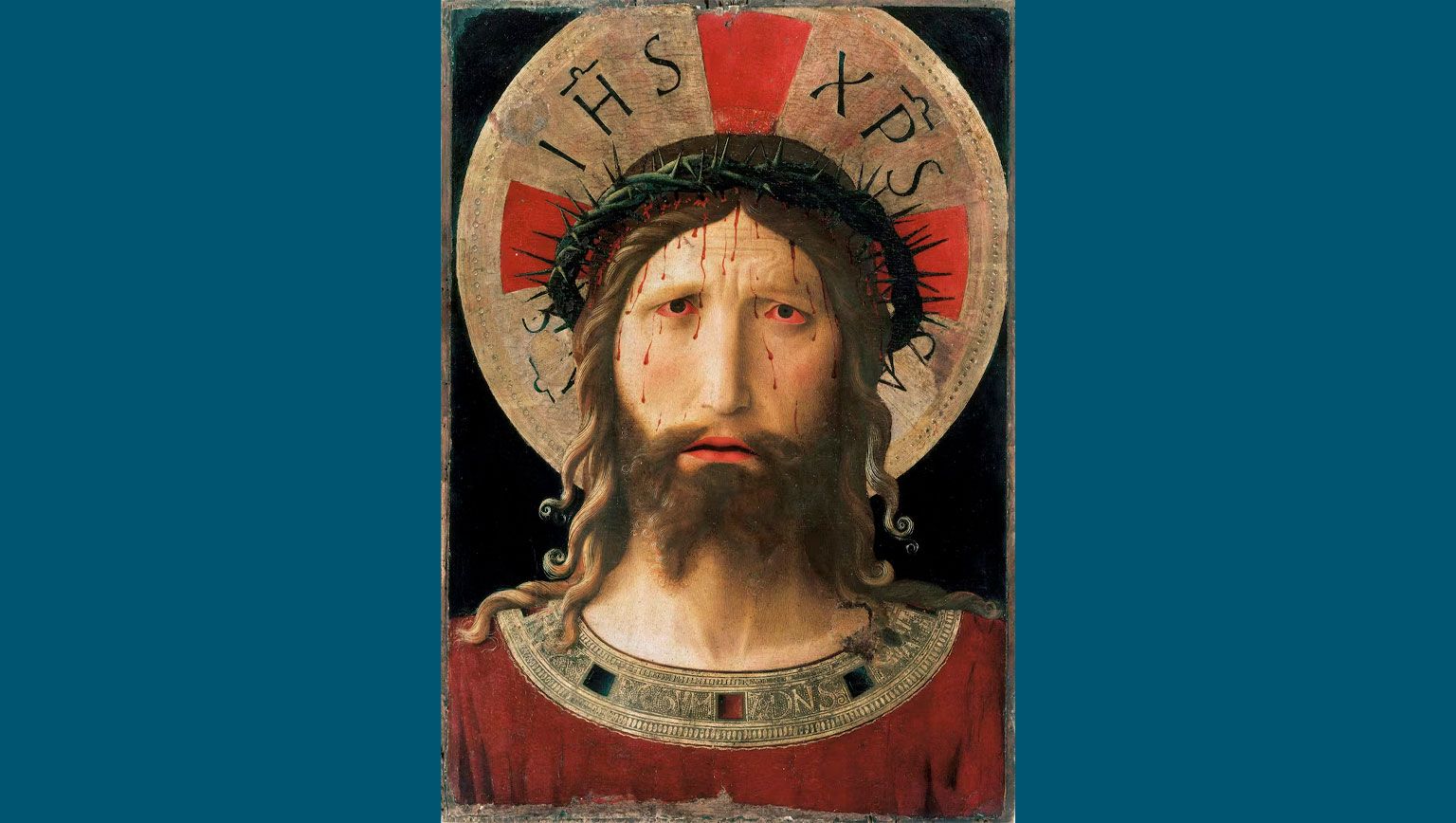 'Cristo con corona de espinas' (década de 1430), de Fra Angelico.