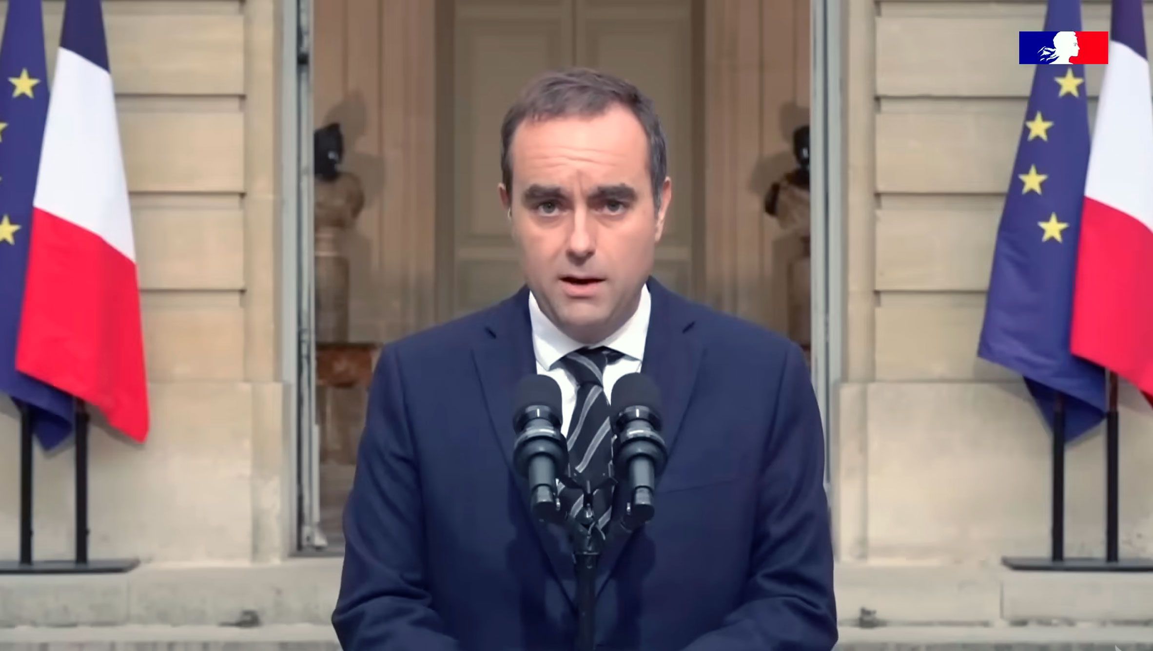 Sébastien Lecornu presentó su dimisión como primer ministro de Francia apenas un día después de dar a conocer a su equipo