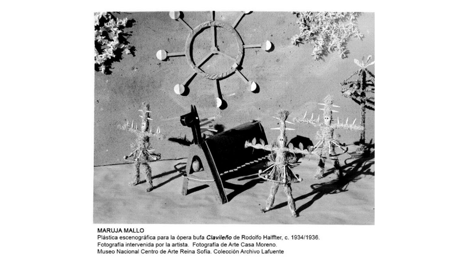 Escenografía de Maruja Mallo Escenografía de Maruja Mallo