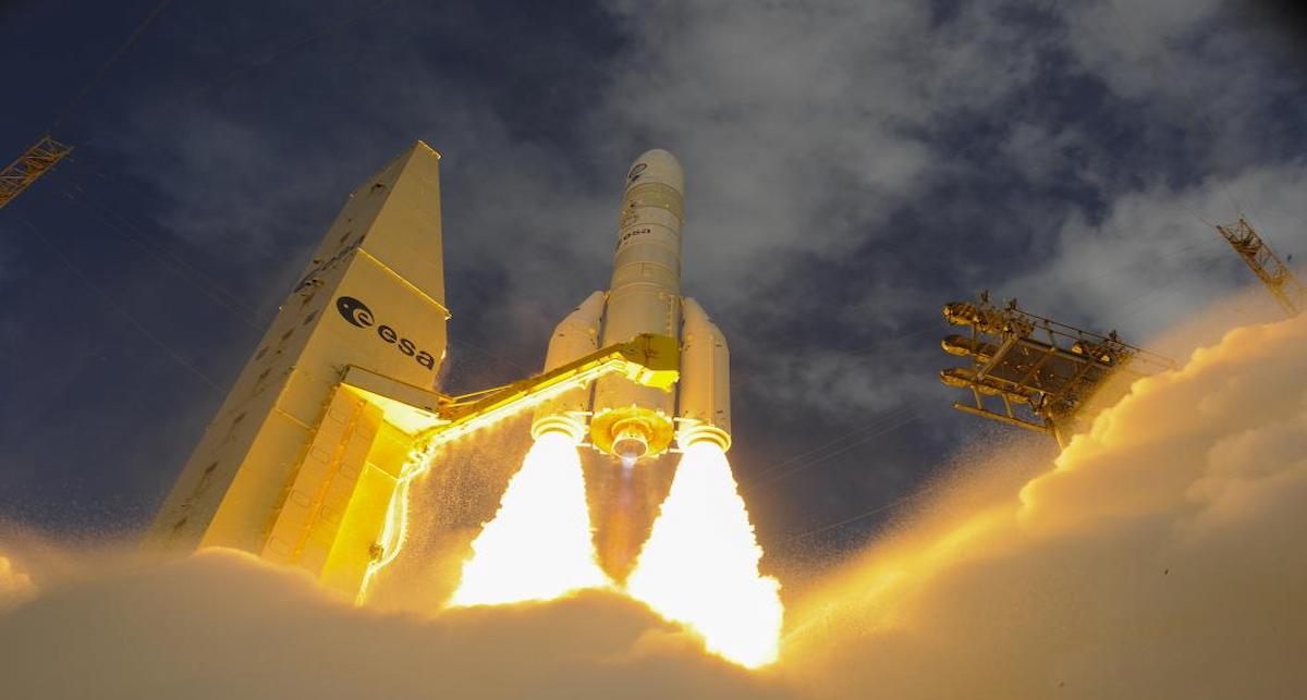 Sentinel-1D despegará del puerto espacial europeo en Kourou, Guayana Francesa. | Foto: ESA