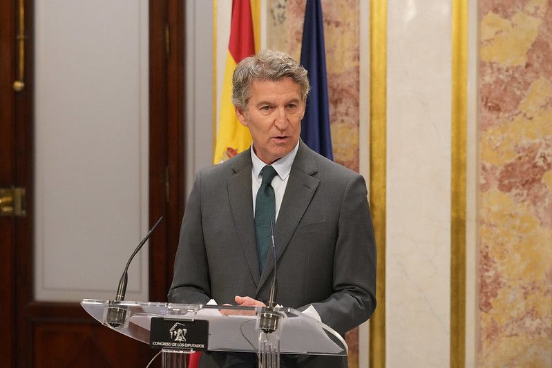 Feijóo, el optimismo del que no se entera de nada. Foto Flickr PP.
