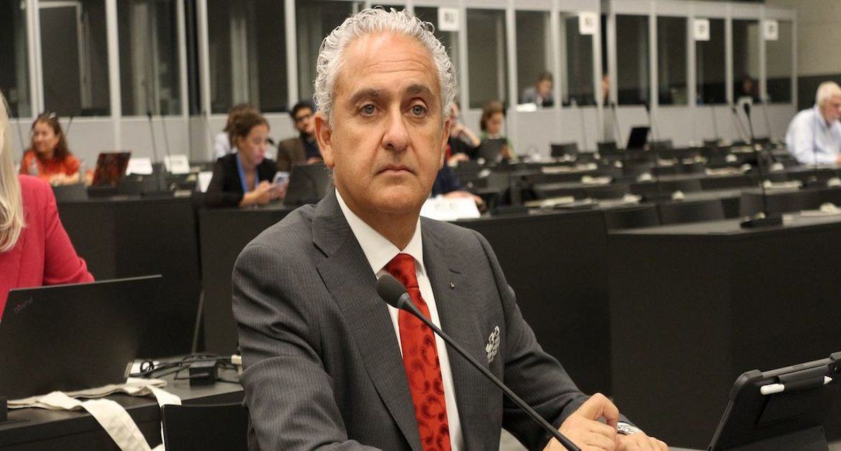 Issa Kassis, alcalde de Ramala, en Cisjordania. | Foto:  UNECE