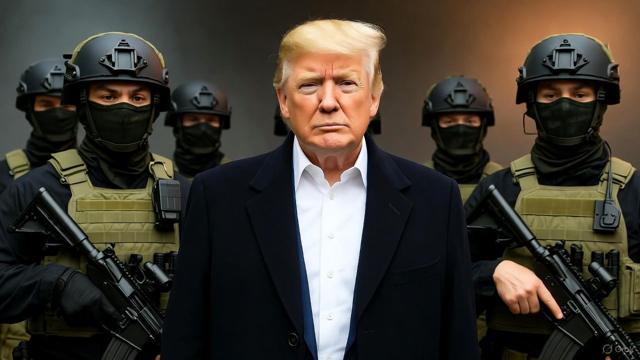 Trump autoritarismo armado