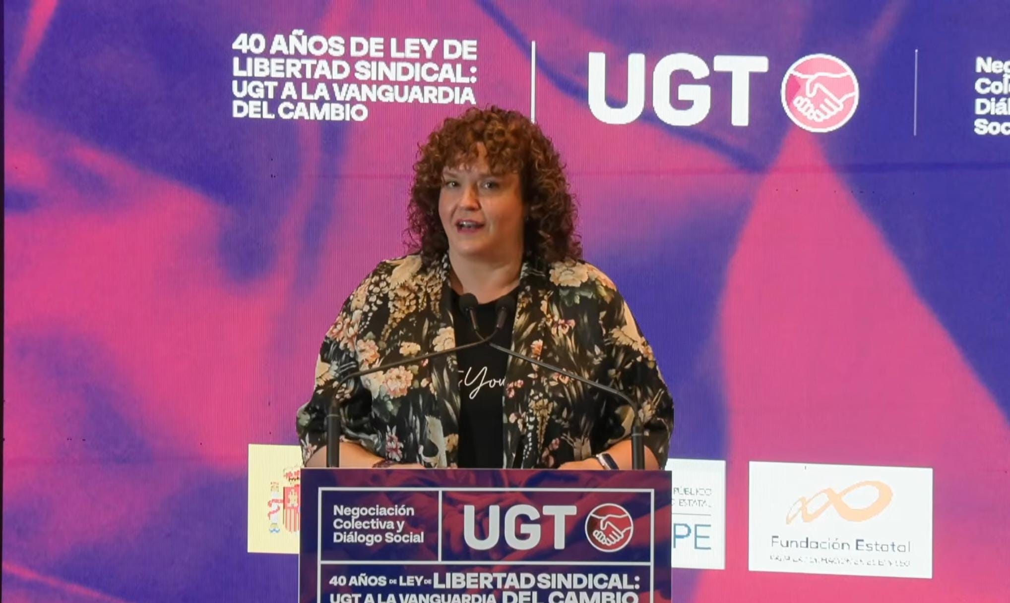 Susana Huertas Moya, secretaria general de UGT Madrid inaugura las Jornadas Confederales de Acción Sindical Susana Huertas Moya, secretaria general de UGT Madrid inaugura las Jornadas Confederales de Acción Sindical