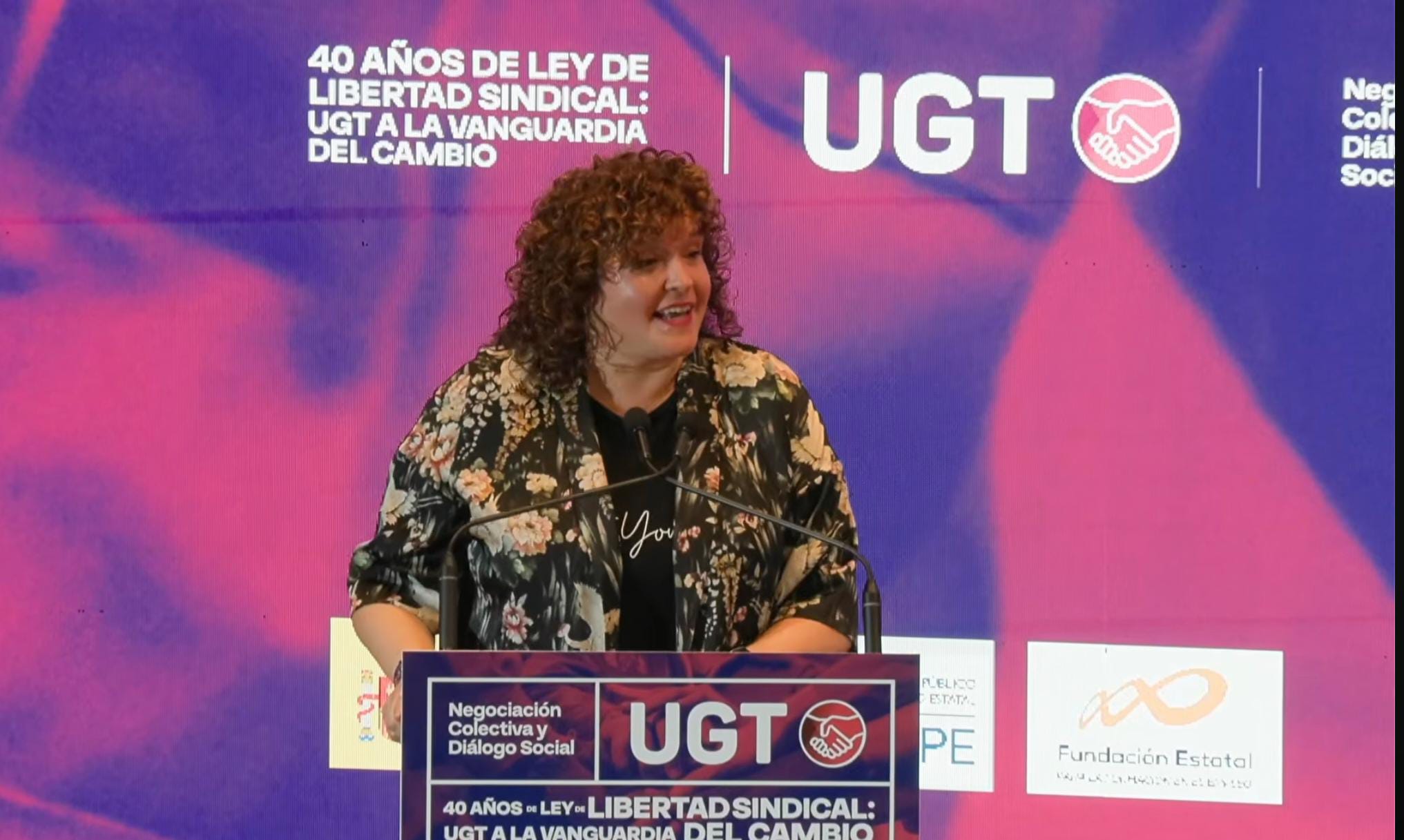 Susana Huertas Moya, secretaria general de UGT Madrid inaugura las Jornadas Confederales de Acción Sindical Susana Huertas Moya, secretaria general de UGT Madrid inaugura las Jornadas Confederales de Acción Sindical